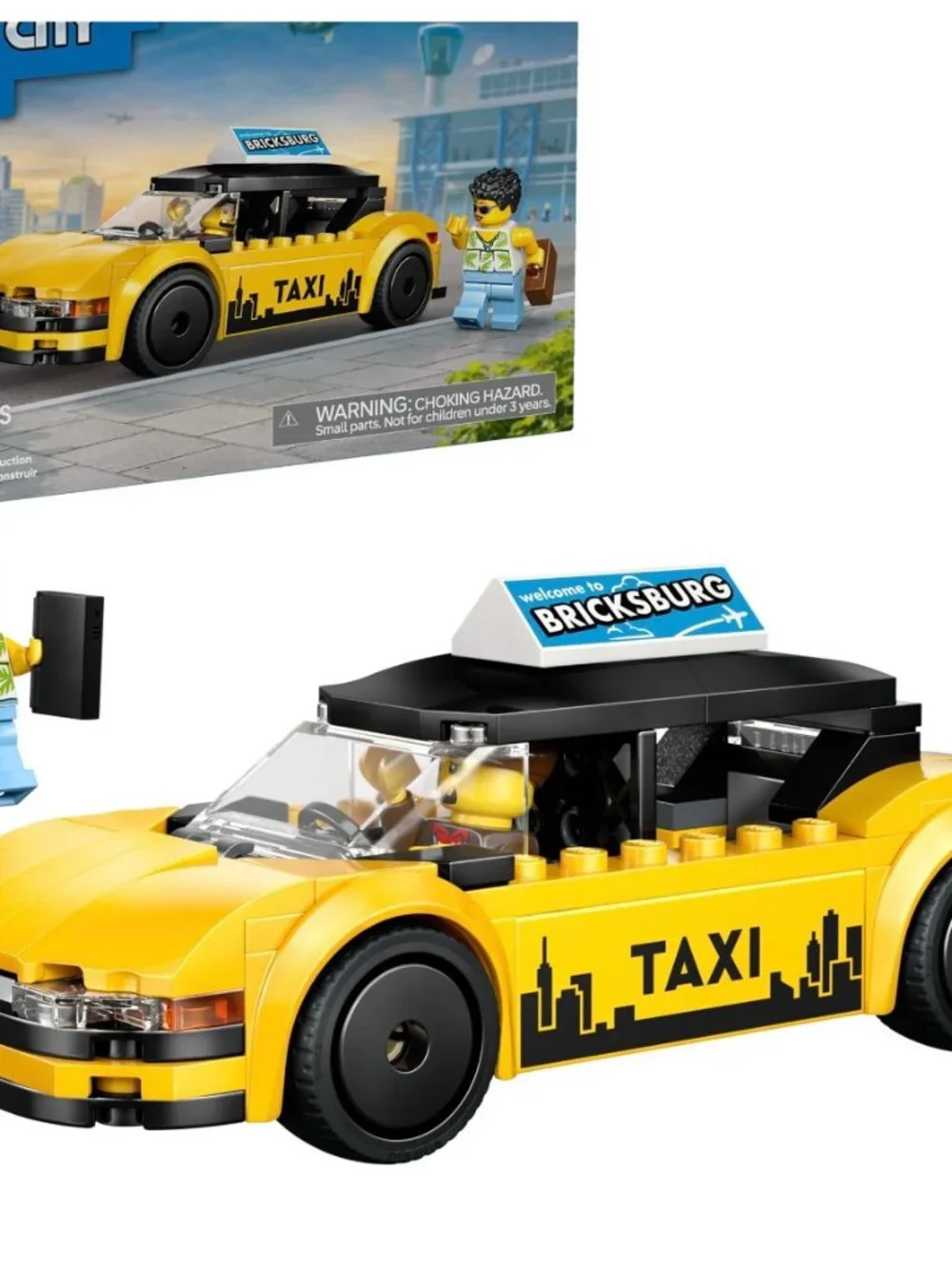LEGO City Yellow Taxi 60487 | New & Sealed